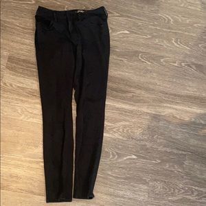 black jeans. no holes